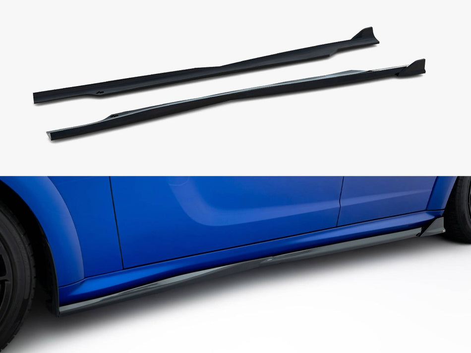 Maxton Side Skirts Diffusers Dodge Charger RT Scat Pack Widebody Mk3 Facelift