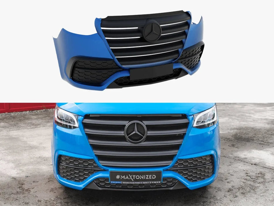 Maxton Front Bumper Mercedes Sprinter Mk3