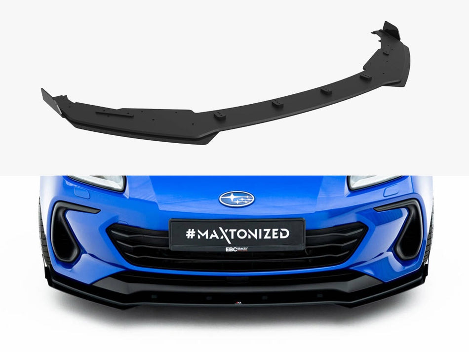 Maxton Street PRO Front Splitter + Flaps Subaru BRZ Mk2