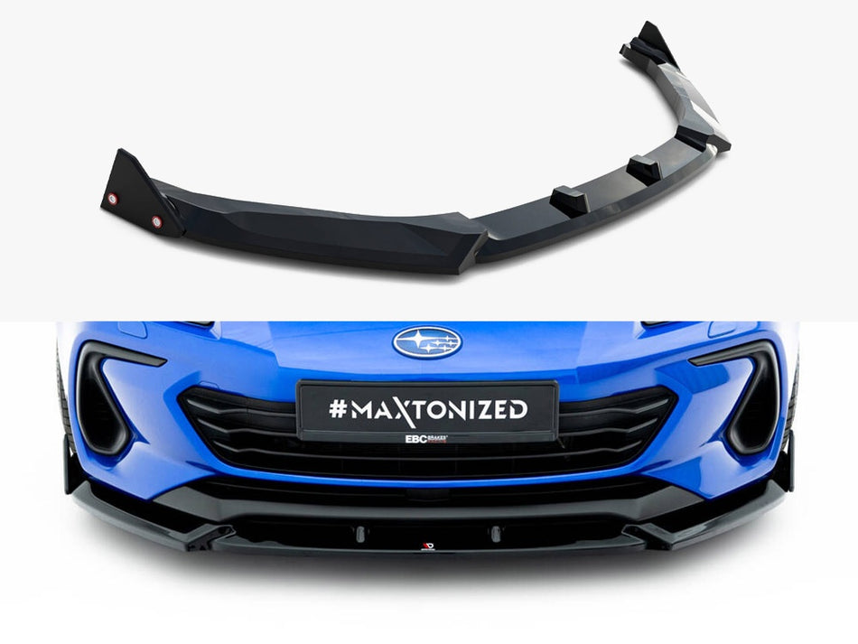 Maxton Front Splitter V.1 + Flaps Subaru BRZ Mk2