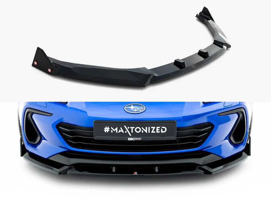 Maxton Front Splitter V.1 + Flaps Subaru BRZ Mk2