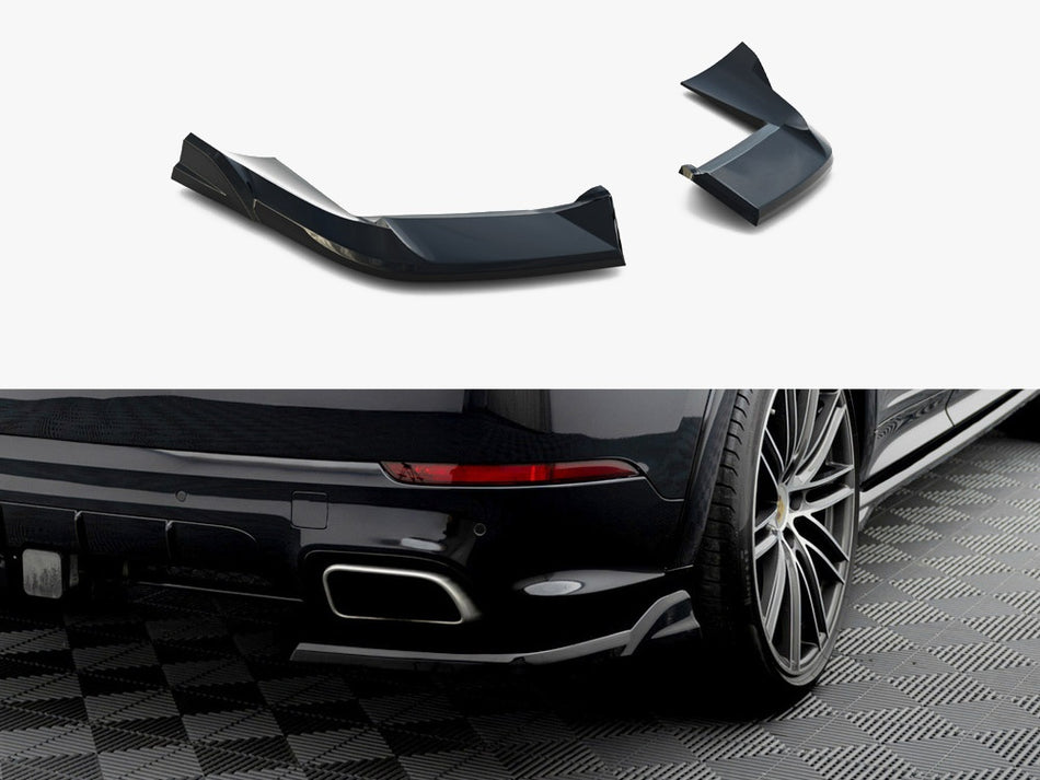Maxton Rear Side Splitters Porsche Cayenne Sport Design Mk3