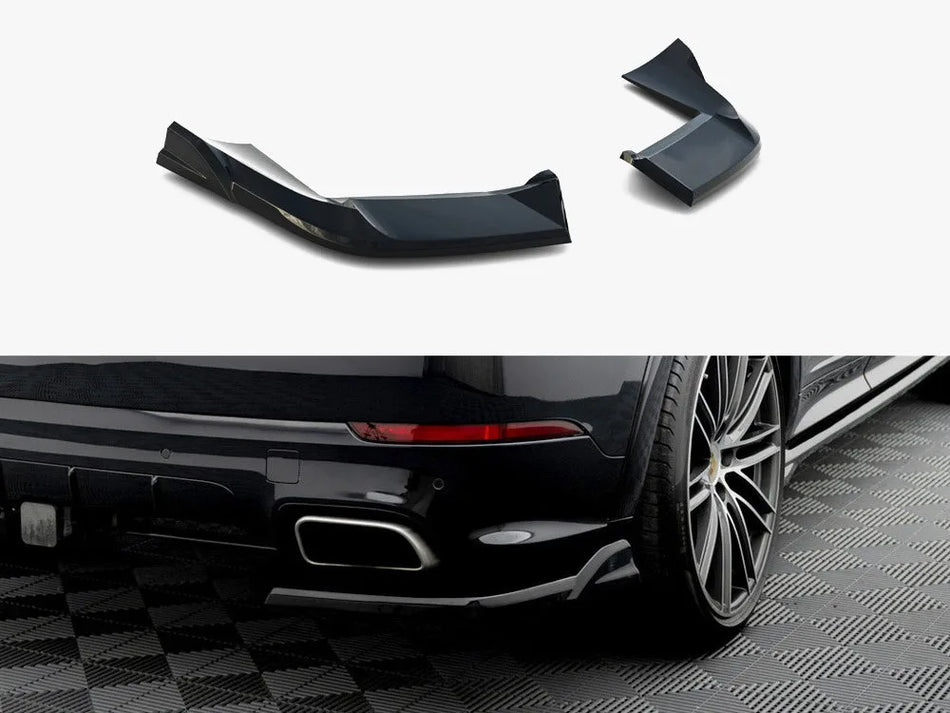 Maxton Rear Side Splitters Porsche Cayenne Sport Design Mk3