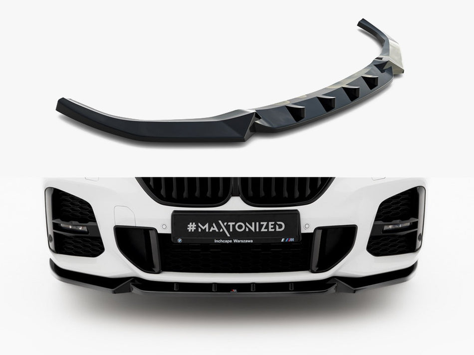 Maxton Front Splitter BMW X1 M-Pack F48 Facelift