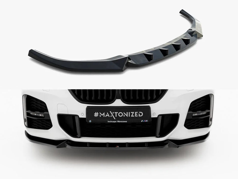 Maxton Front Splitter BMW X1 M-Pack F48 Facelift