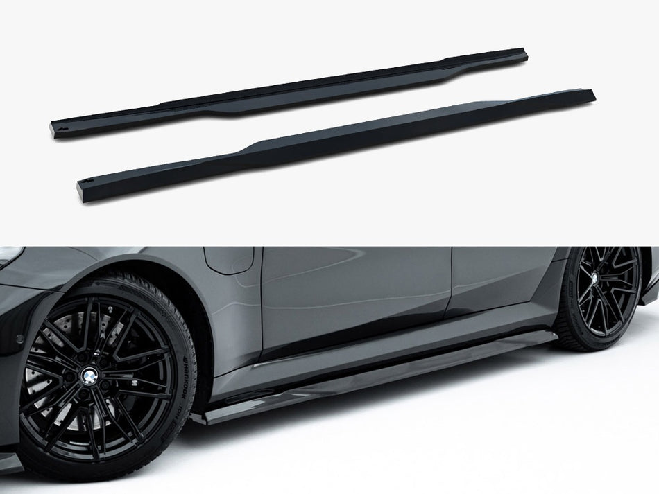 Maxton Side Skirts Diffusers BMW M5 Sedan / Touring G90