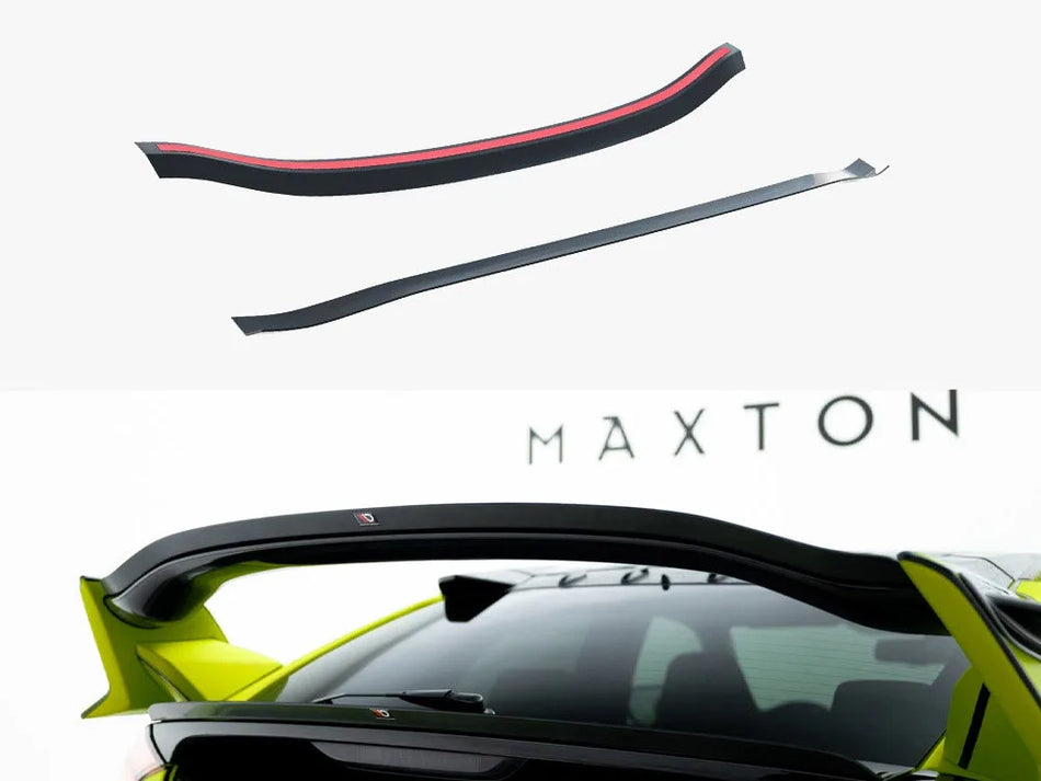 Maxton Upper Spoiler CAP V.1 Honda Civic Type-R Mk10 / Mk10 Facelift