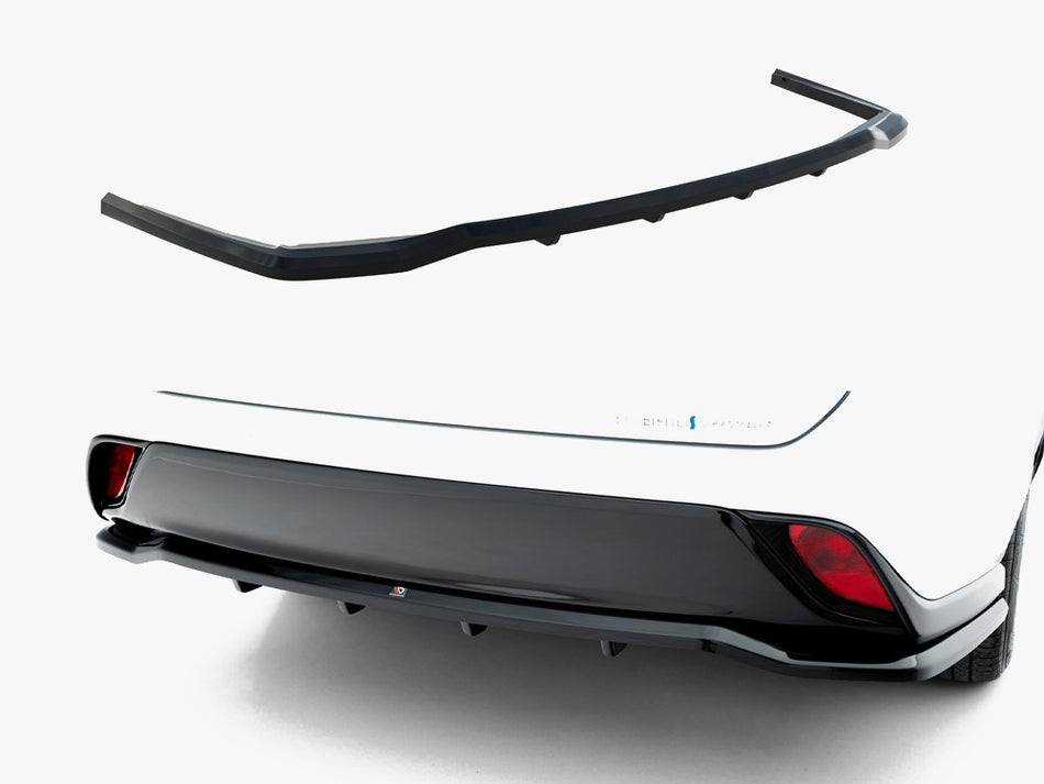 Maxton Rear Splitter (Vertical Bars) Toyota Highlander Mk4