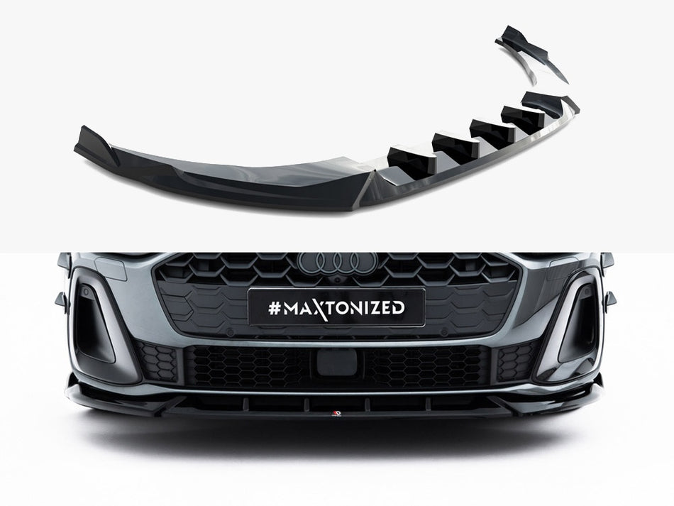 Maxton Front Splitter V.2 Audi A5 S-Line / S5 Sedan / Avant B10