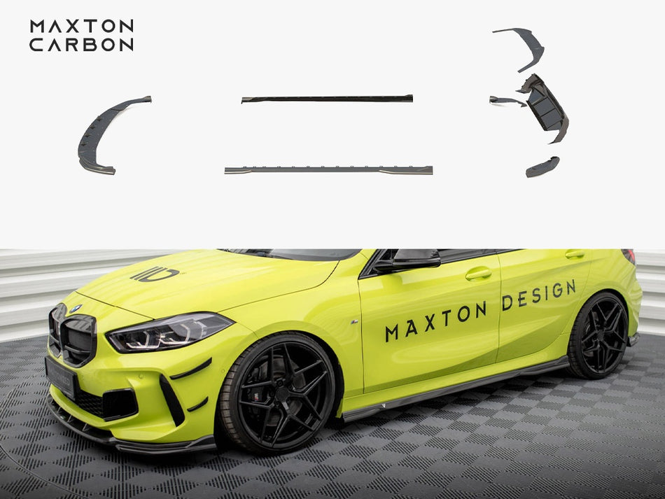 Maxton Full Body Kit Prepreg Carbon Fiber BMW 1 F40 M-Pack / M135i