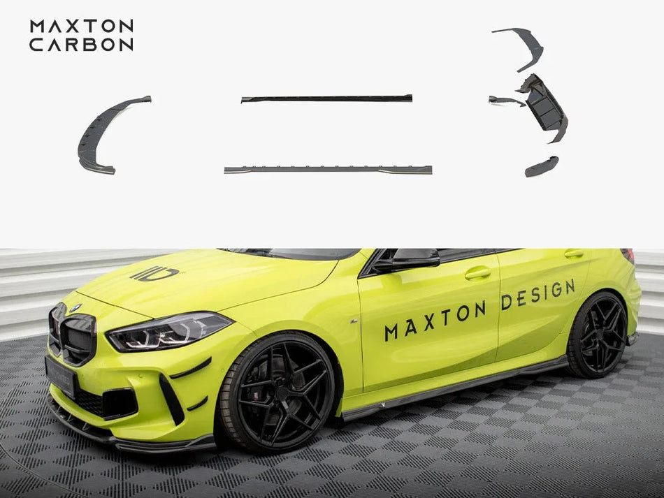 Maxton Full Body Kit Prepreg Carbon Fiber BMW 1 F40 M-Pack / M135i