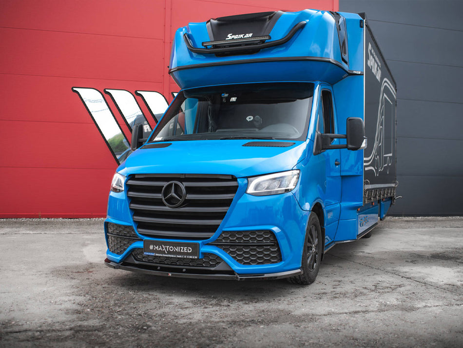 Maxton Front Bumper + Splitter Mercedes-Benz Sprinter Mk3
