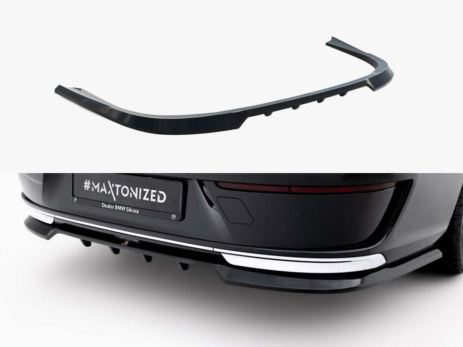 Maxton Rear Splitter (Vertical Bars) BMW 7 G70