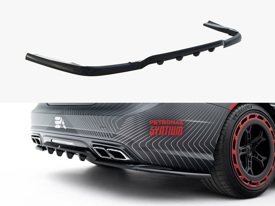 Maxton Rear Splitter (Vertical Bars) Mercedes-Benz SL 63 AMG R231