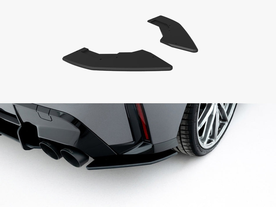 Maxton Street PRO Rear Side Splitters V.1 BMW M135i F70