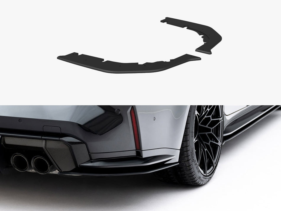 Maxton Street PRO Rear Side Splitters V.3 BMW M3 Sedan / Touring G80 / G81