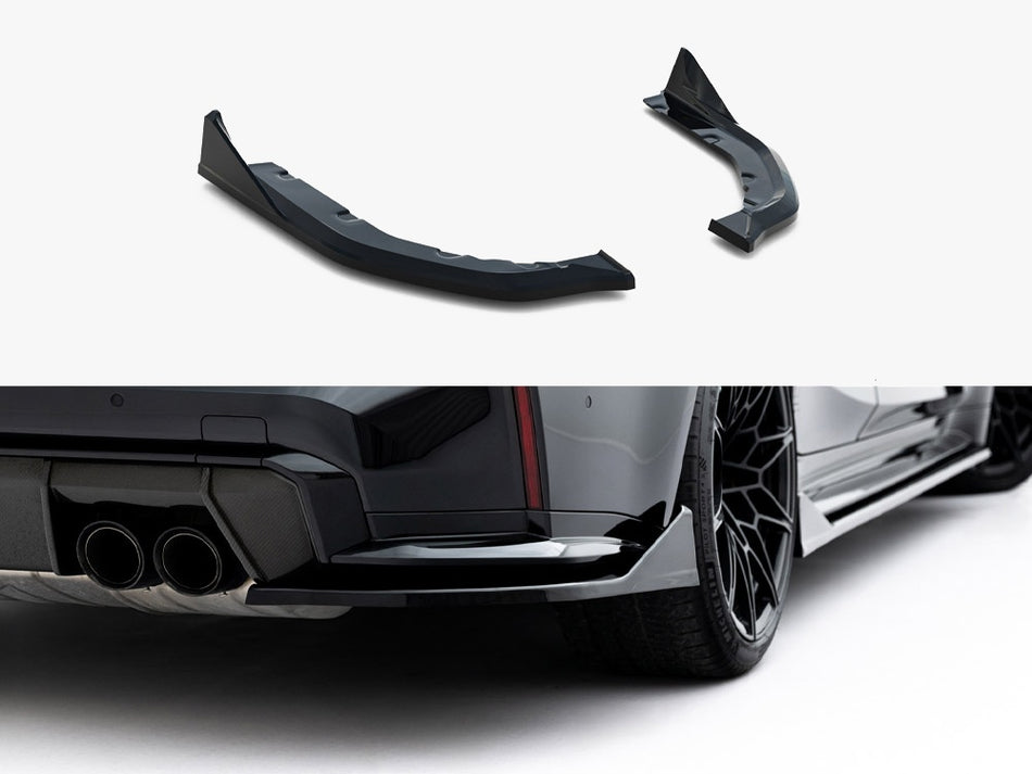 Maxton Rear Side Splitters V.5 BMW M3 Sedan / Touring G80 / G81
