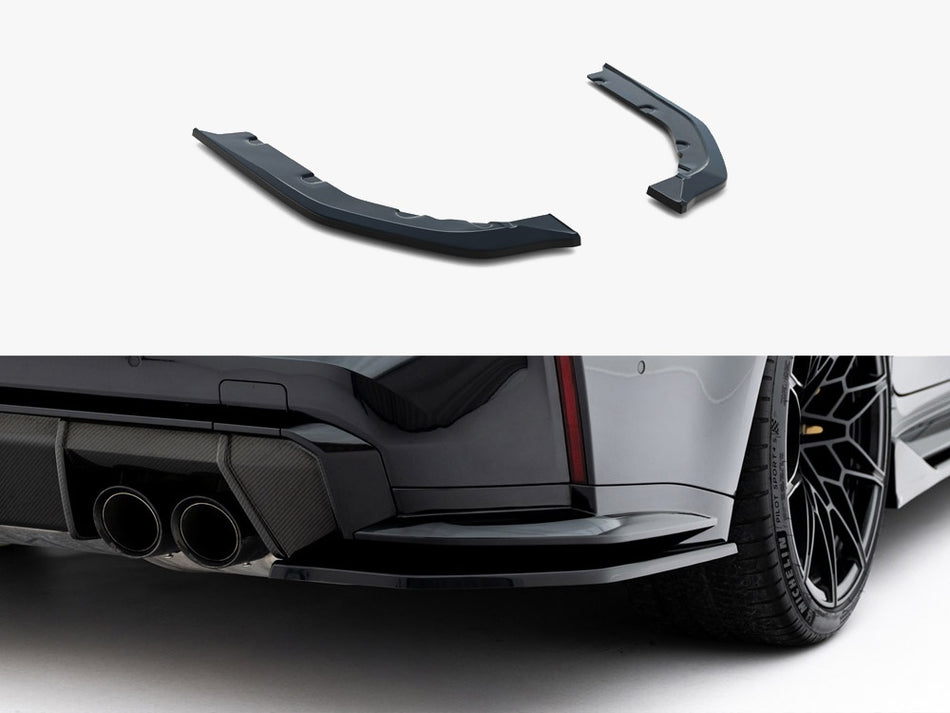 Maxton Rear Side Splitters V.3 BMW M3 Sedan / Touring G80 / G81