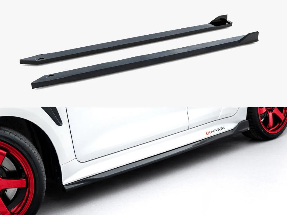 Maxton Side Skirts Diffusers V.2 Toyota GR Corolla Mk12