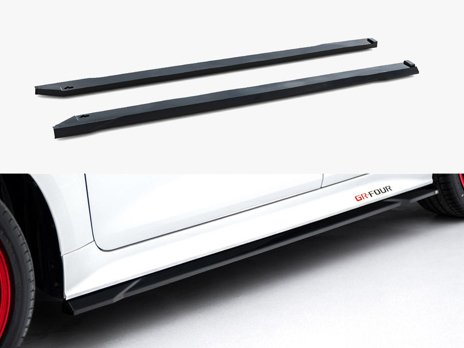 Maxton Side Skirts Diffusers V.1 Toyota GR Corolla Mk12
