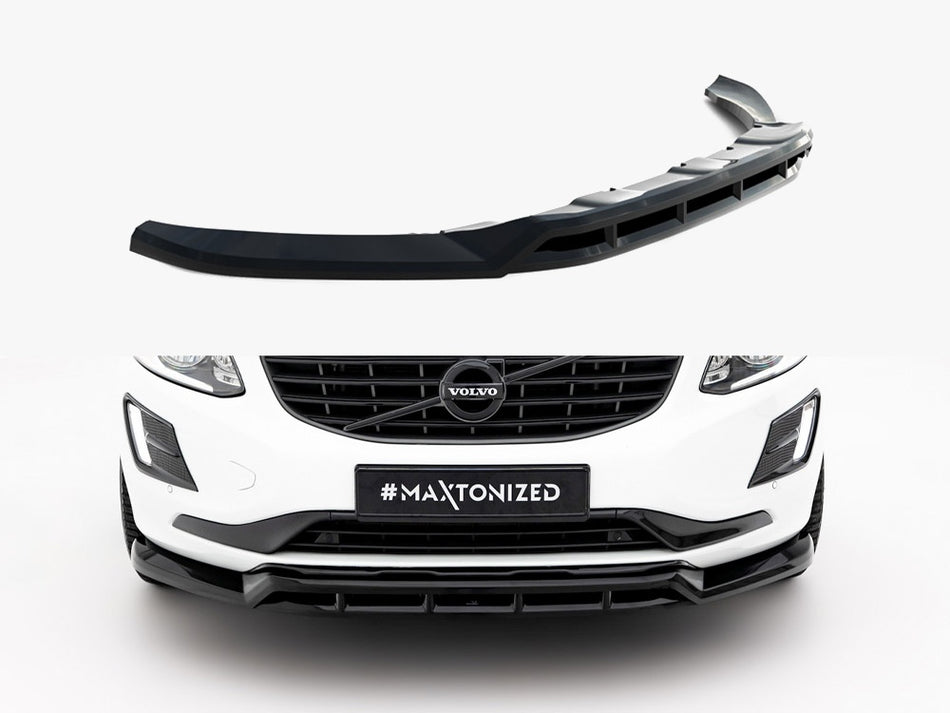 Maxton Front Splitter Volvo XC60 Mk1 Facelift