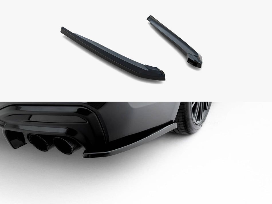 Maxton Rear Side Splitters BMW M550i Sedan G30