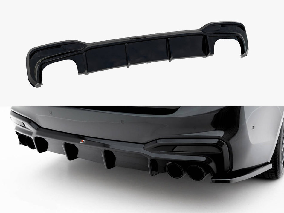 Maxton Rear Valance BMW M550i Sedan G30