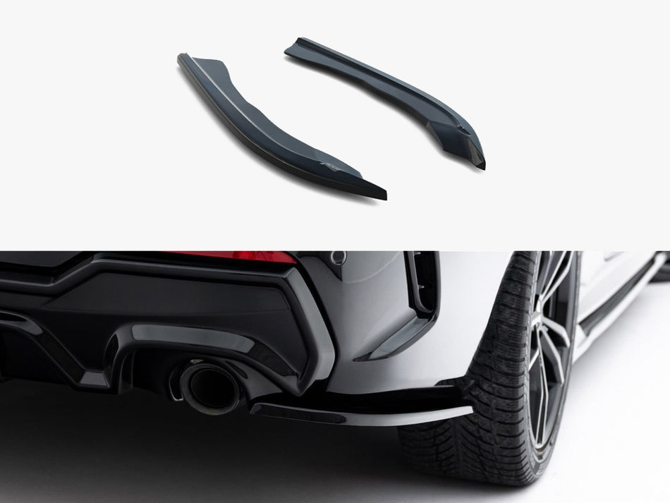 Maxton Rear Side Splitters V.7 BMW 4 M-Pack G22 / G23 / G22 Facelift / G23 Facelift