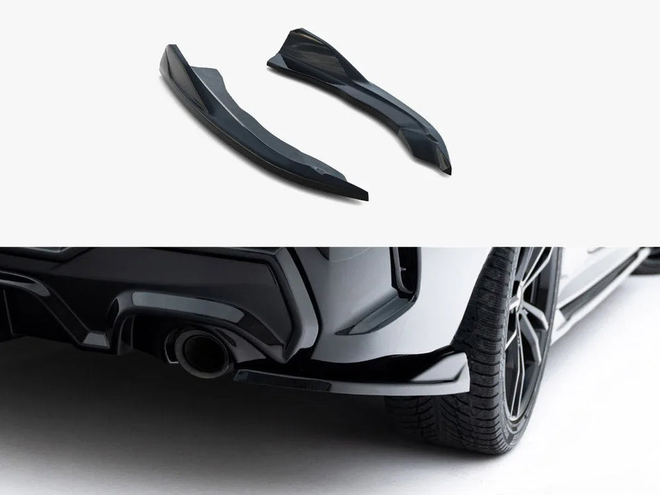 Maxton Rear Side Splitters V.8 BMW 4 M-Pack G22 / G23 / G22 Facelift / G23 Facelift