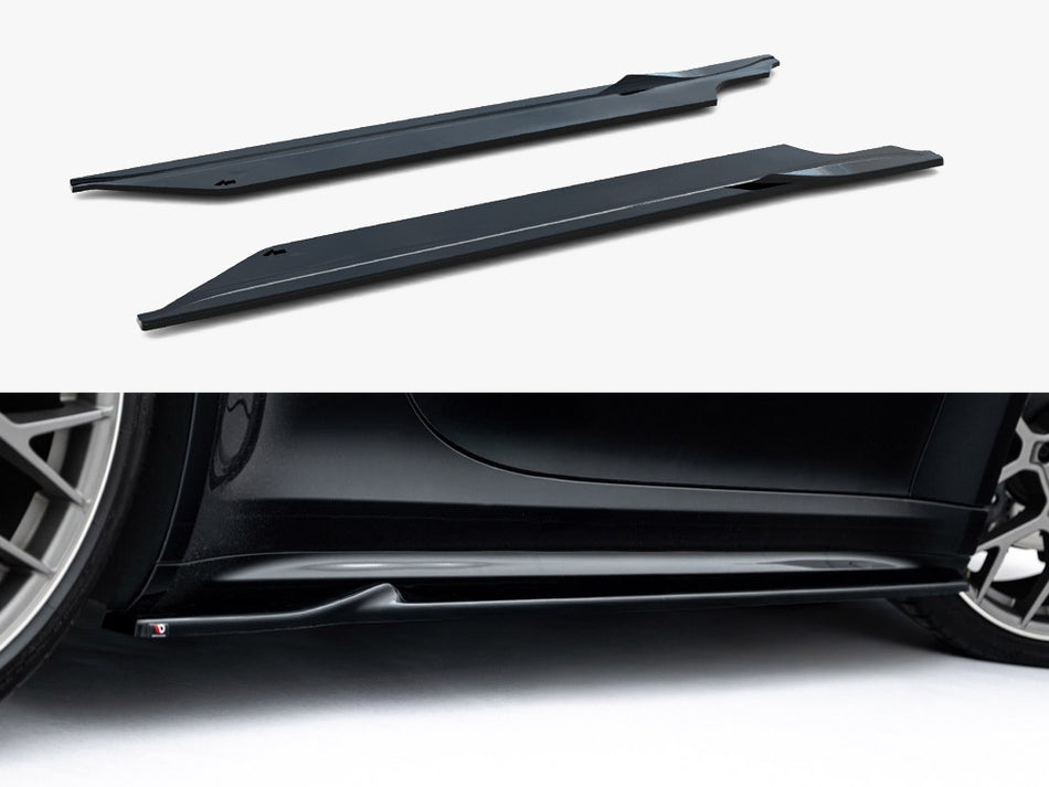 Maxton Side Skirts Diffusers V.1 Porsche 911 Carrera Sport Design 992