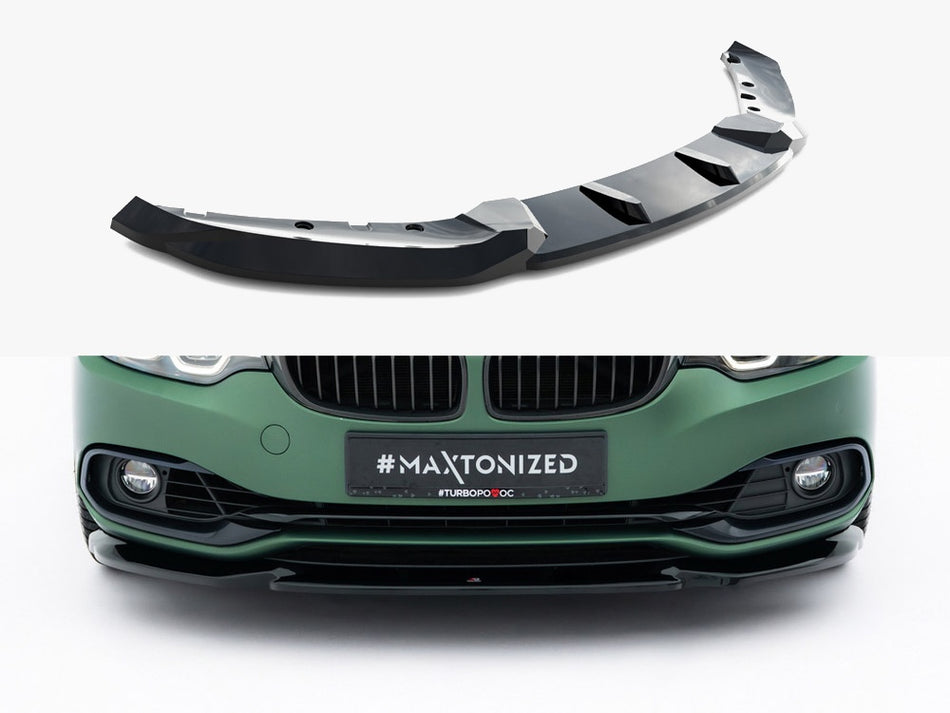 Maxton Front Splitter BMW 4 Cabrio / Coupe F33 / F32