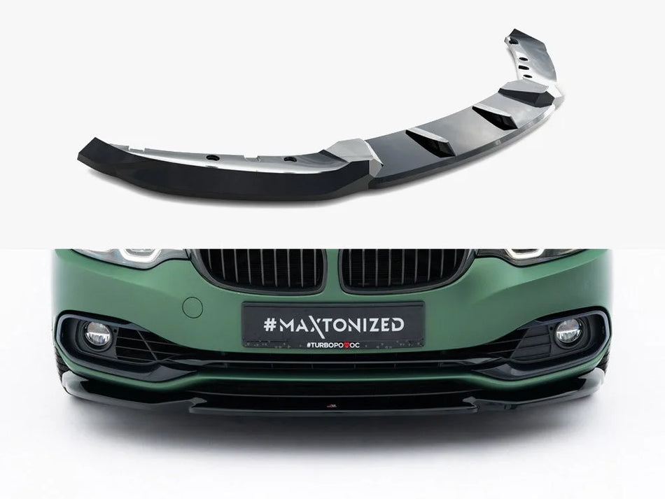 Maxton Front Splitter BMW 4 Cabrio / Coupe F33 / F32