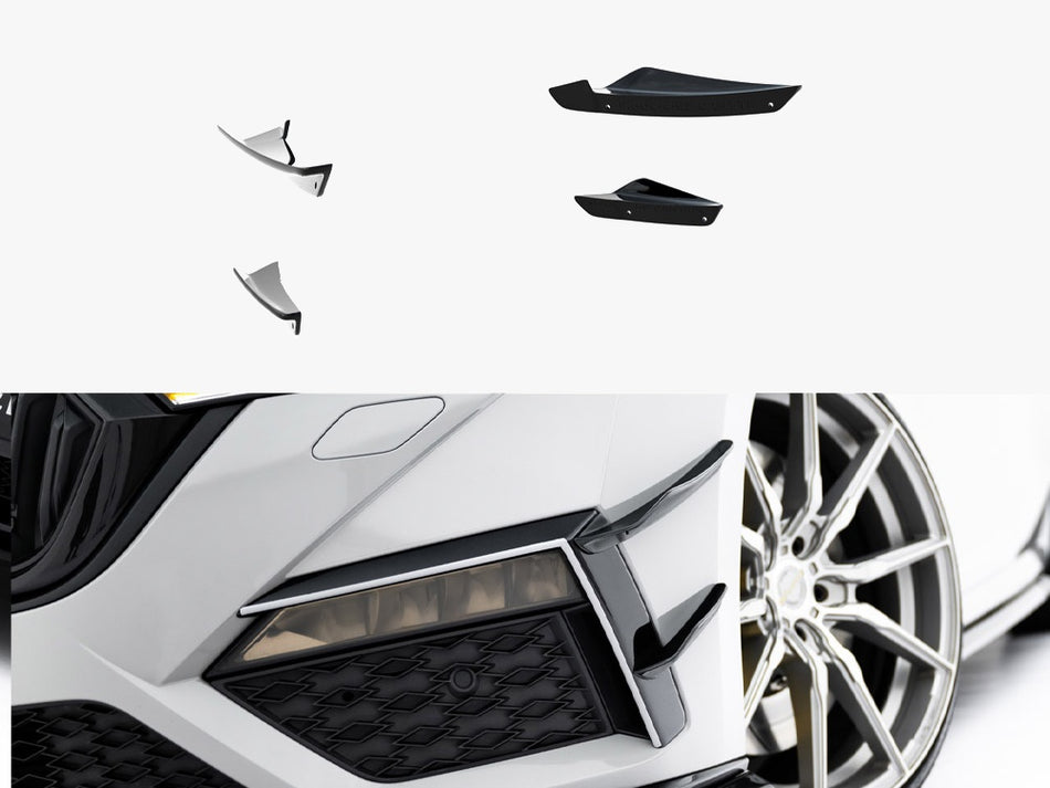 Maxton Front Bumper Wings (Canards) Skoda Octavia RS Mk4