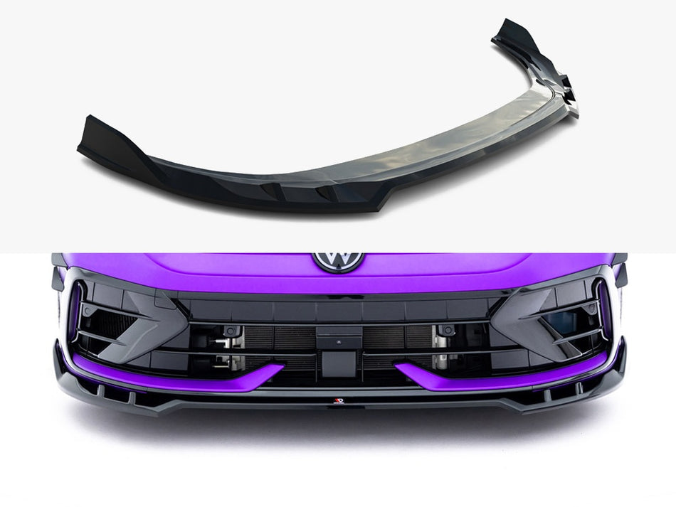 Maxton Front Splitter V.1 Volkswagen Golf R Mk8 Facelift