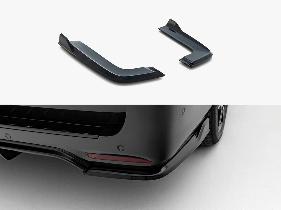 Maxton Rear Side Splitters V.3 Mercedes-Benz V-Class AMG-Line W447 Facelift