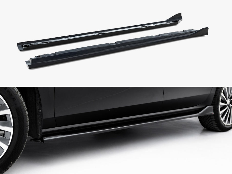Maxton Side Skirts Diffusers V.2 Skoda Superb Mk4