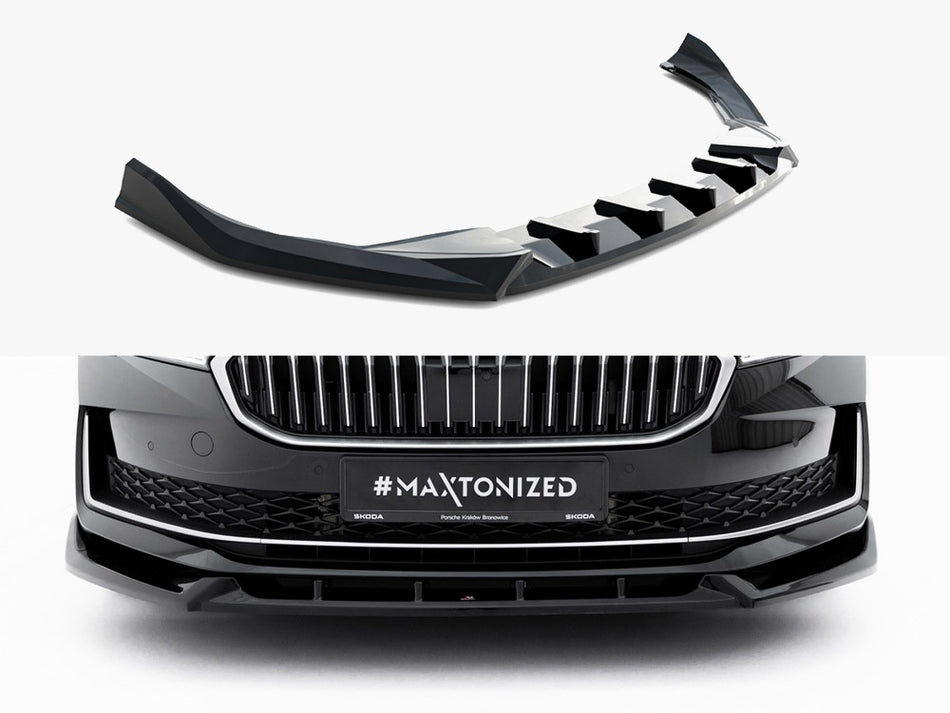 Maxton Front Splitter V.2 Skoda Superb Mk4