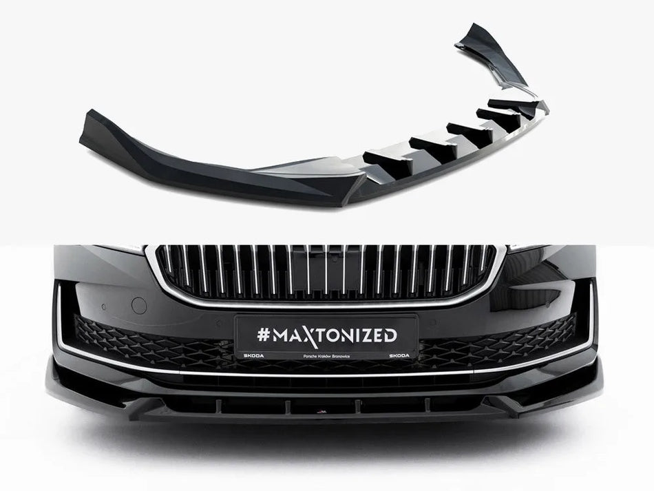 Maxton Front Splitter V.2 Skoda Superb Mk4