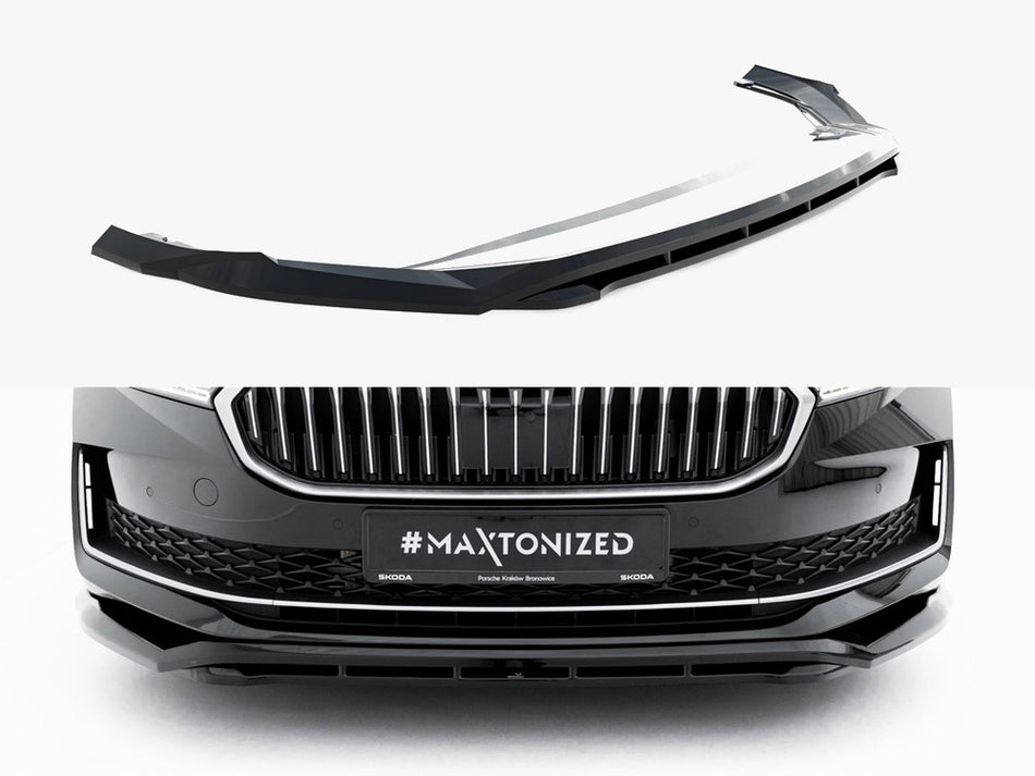 Maxton Front Splitter V.1 Skoda Superb Mk4