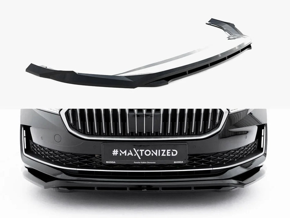 Maxton Front Splitter V.1 Skoda Superb Mk4
