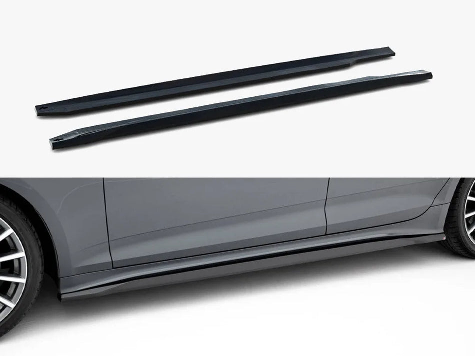 Maxton Side Skirts Diffusers Audi A5 Sportback F5 Facelift