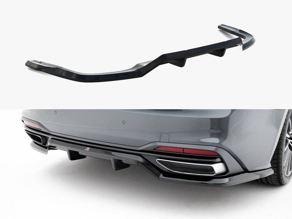 Maxton Rear Splitter (Vertical Bars) Audi A5 F5 Facelift