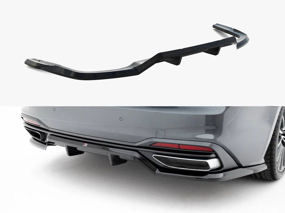 Maxton Rear Splitter (Vertical Bars) Audi A5 F5 Facelift