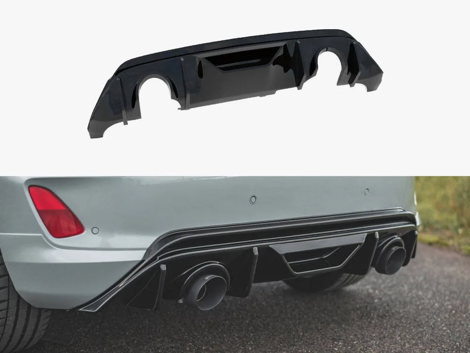 Maxton Rear Diffuser + Milltek GPF / OPF BACK Exhaust System - Ford Fiesta ST Mk8