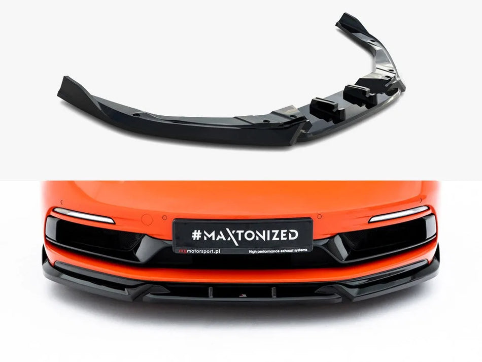 Maxton Front Splitter V.3 Porsche 718 Cayman GTS 982c / 718 Boxster GTS 982
