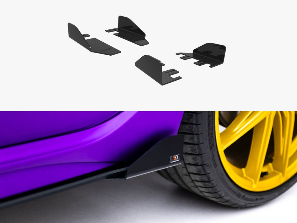 Maxton Side Flaps Volkswagen Golf R Mk8 / Mk8 Facelift