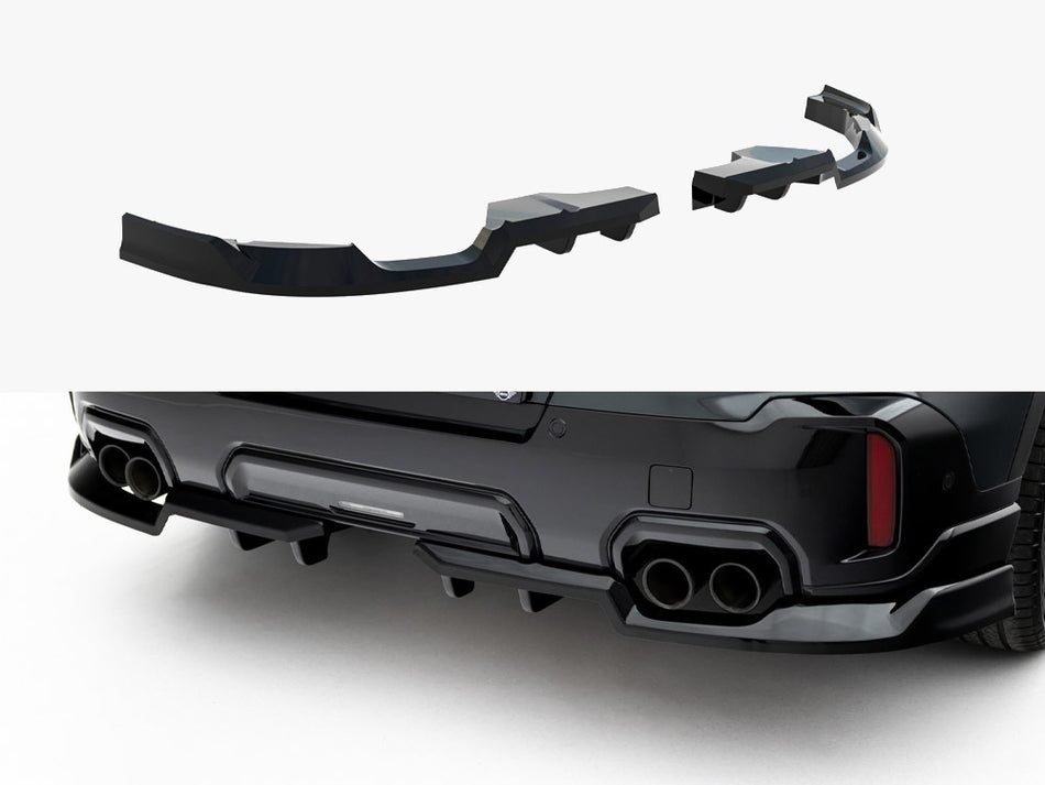 Maxton Rear Splitter (Vertical Bars) Mini Countryman JCW U25