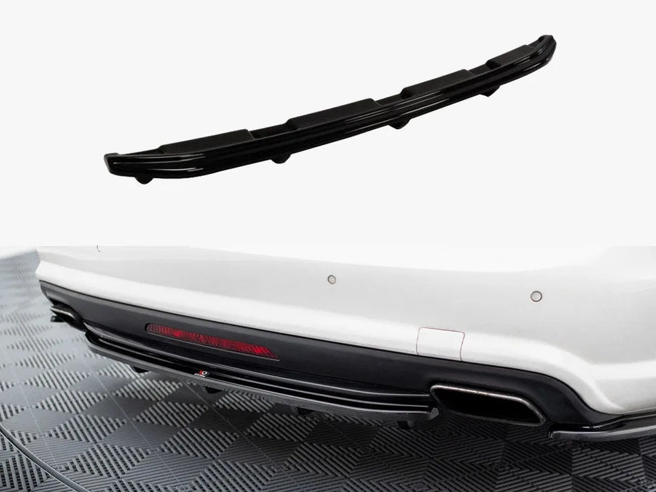 Maxton Rear Splitter (Vertical Bars) Mercedes-Benz CLS AMG-Line C218