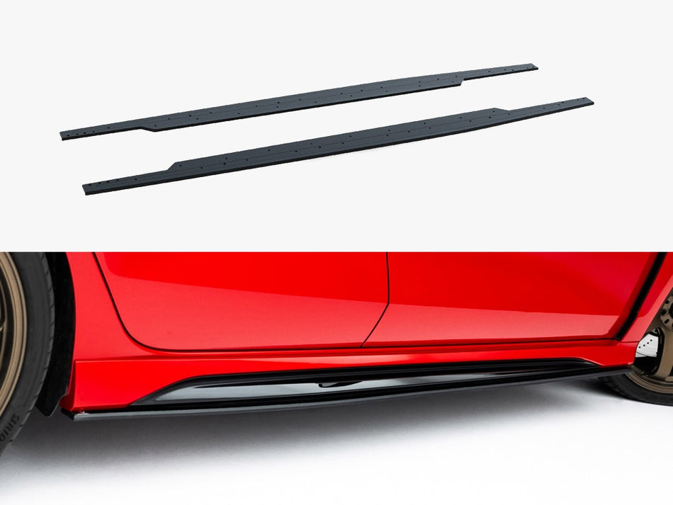 Maxton Street PRO Side Skirt Diffusers Audi RS3 Sedan 8Y Facelift