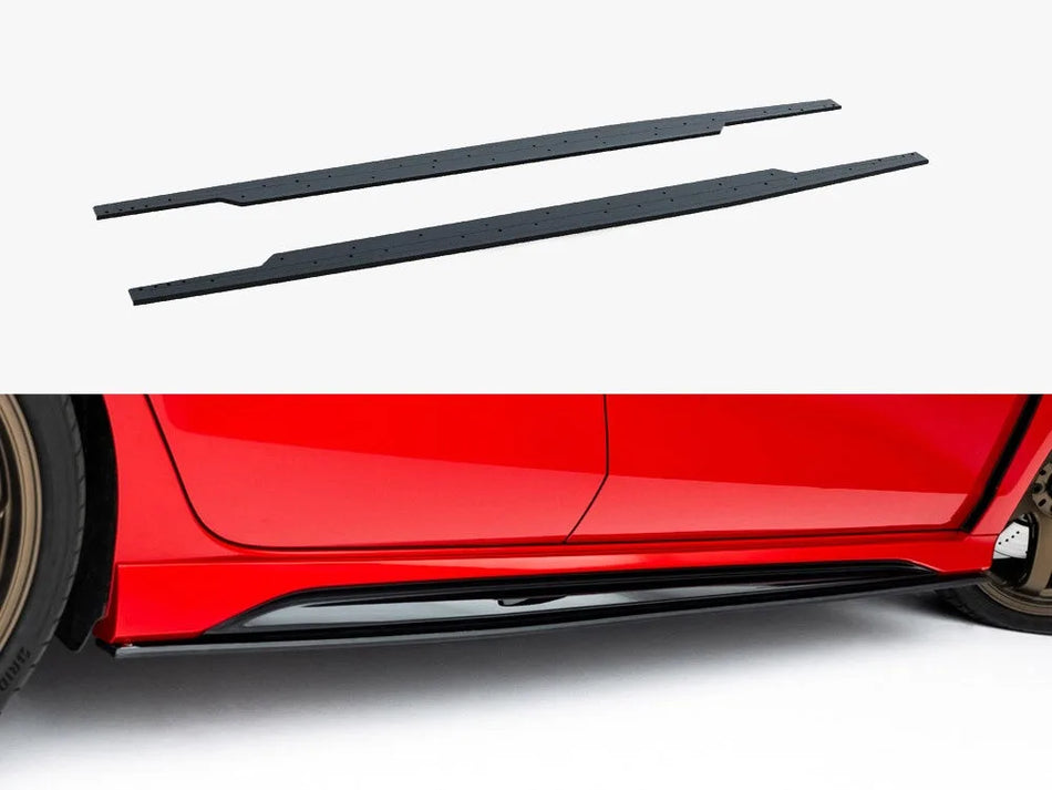 Maxton Street PRO Side Skirt Diffusers Audi RS3 Sedan 8Y Facelift